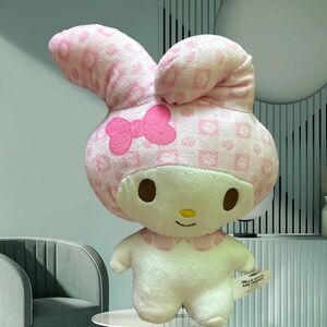 Sanrio Hello Kitty My Melody Plush in Pink and White